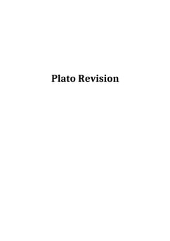 Plato's Republic Notes